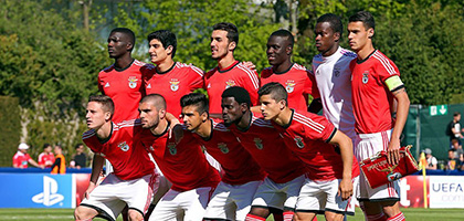 2014: SL Benfica finalist in the 1st Edition of the UEFA Youth League