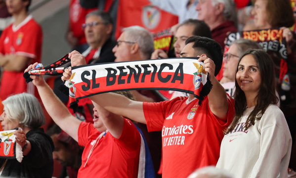 Adeptos do Benfica