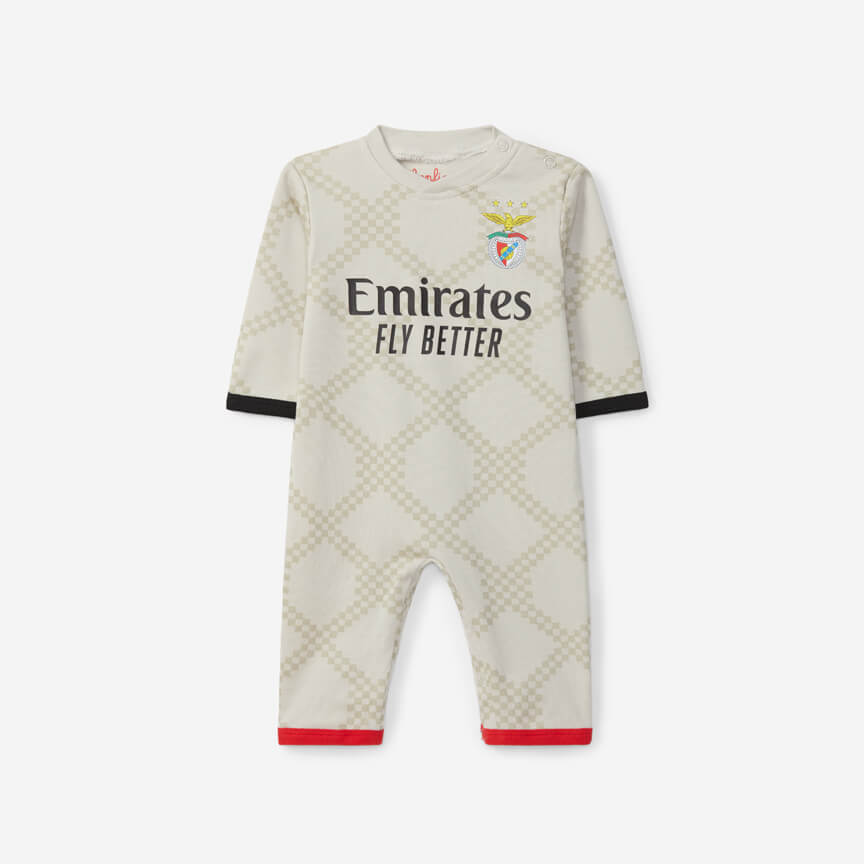 SL Benfica 2025-2026 Replica Beige Away Kit Babygrow