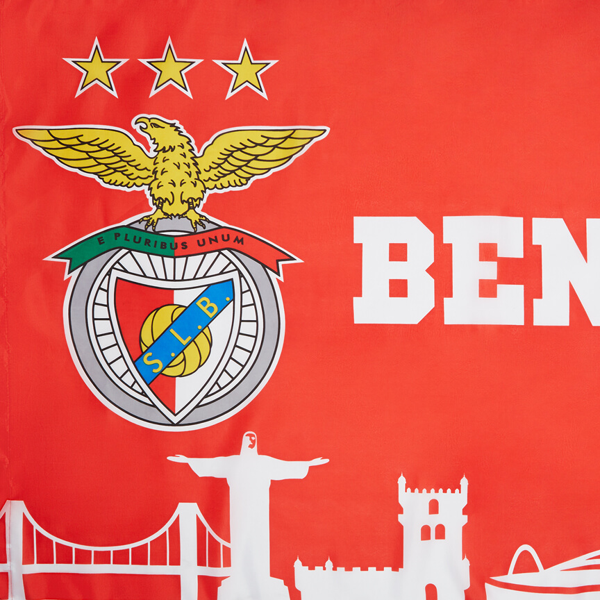 City of Lisbon and Benfica flag 150 x 90 cm