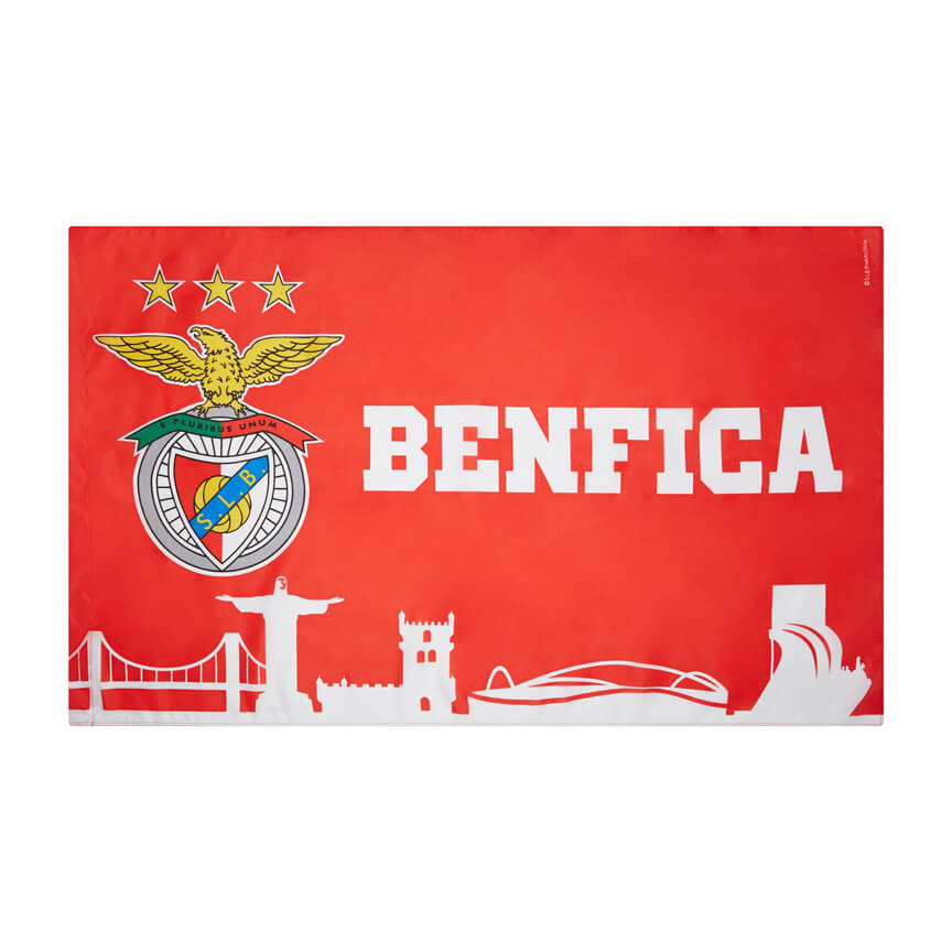 City of Lisbon and Benfica flag 150 x 90 cm