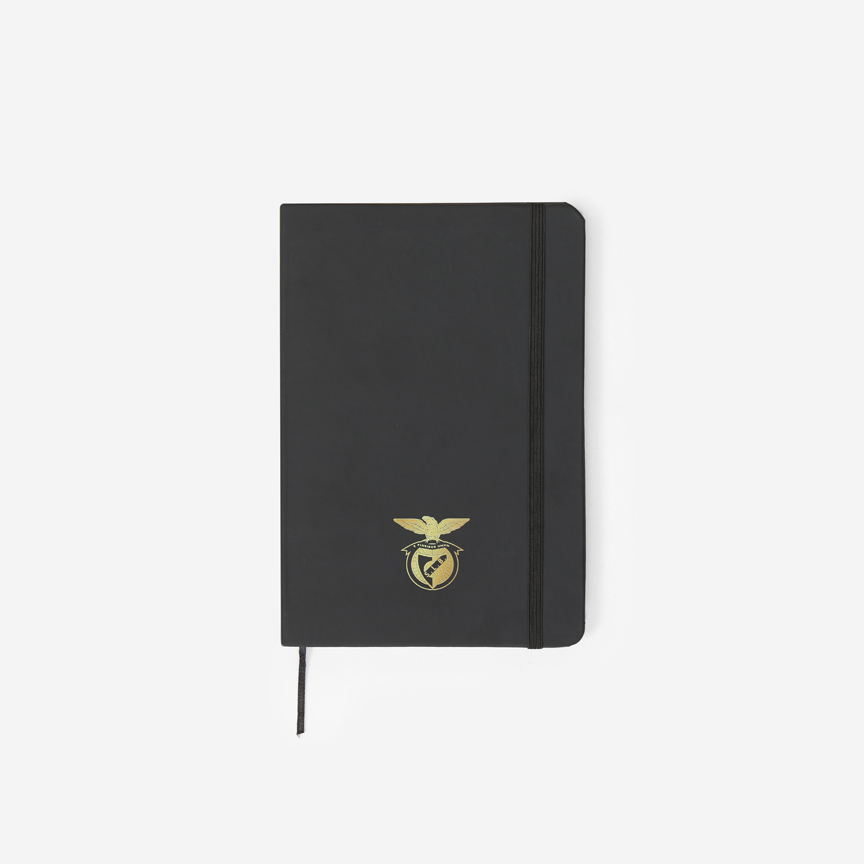 Black notepad with Sport Lisboa e Benfica emblem