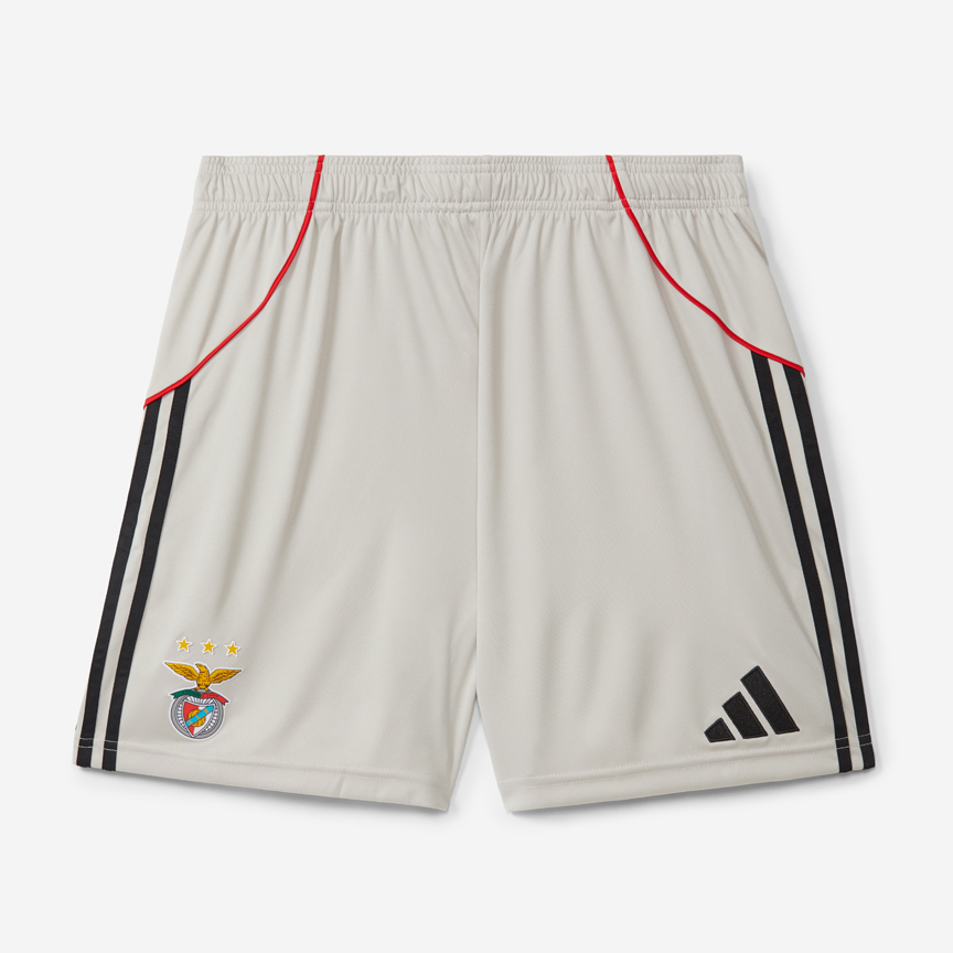 SL Benfica 2025-2026 Beige Away Shorts