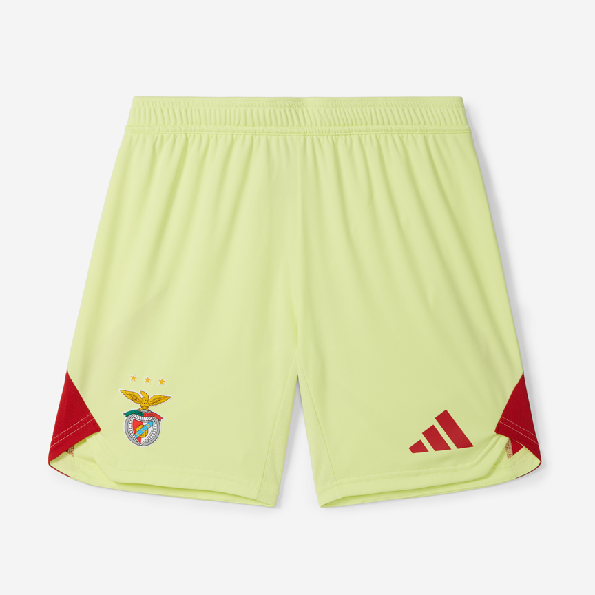 SL Benfica 2025-2026 Yellow Goalkeeper Shorts