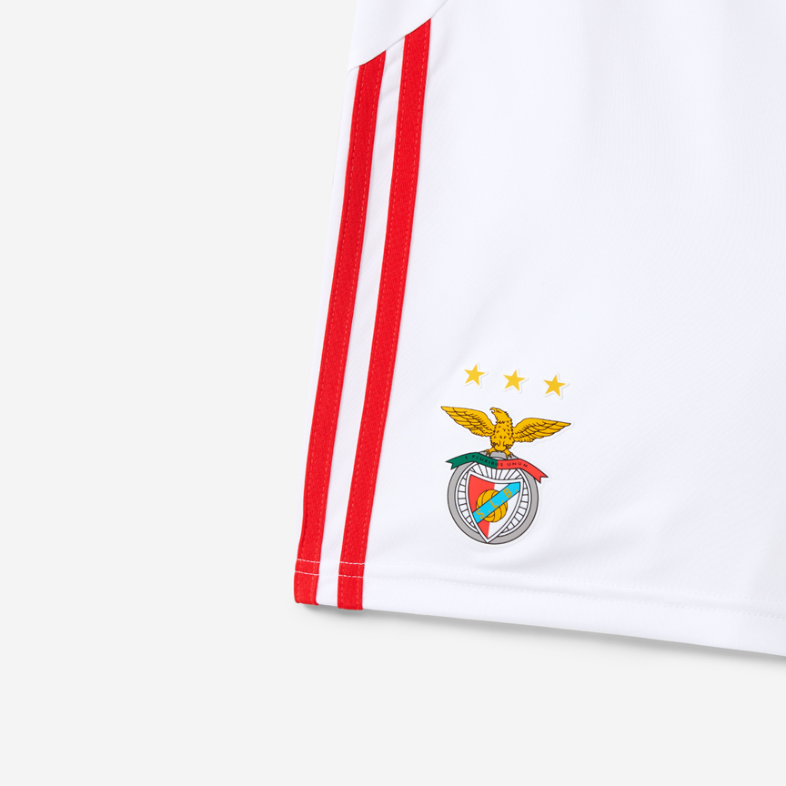 SL Benfica 2025–2026 Home Shorts for Kids
