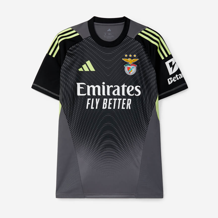 SL Benfica 2025–2026 Black Goalkeeper Jersey