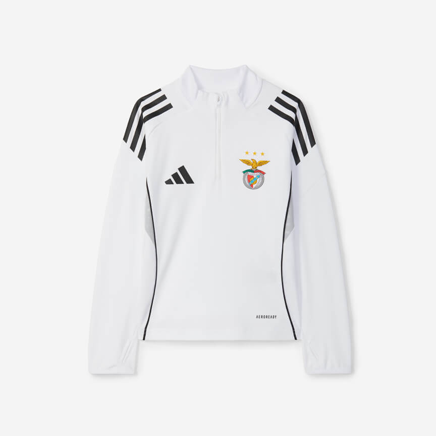 SL Benfica 2025–2026 White Leisure Shirt for Kids
