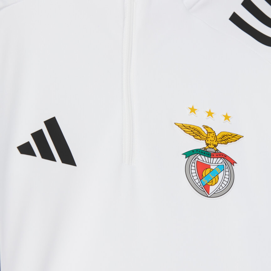 SL Benfica 2025–2026 White Leisure Shirt for Kids