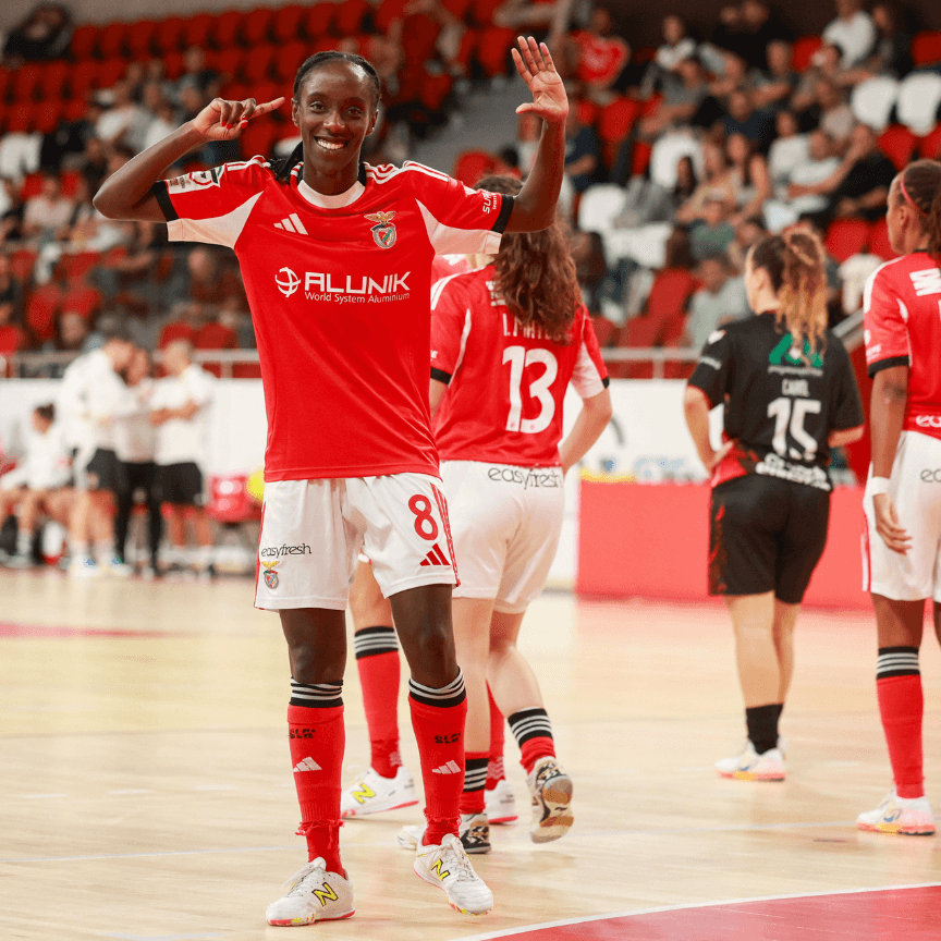 SL Benfica 2025–2026 Women’s Futsal Home Jersey