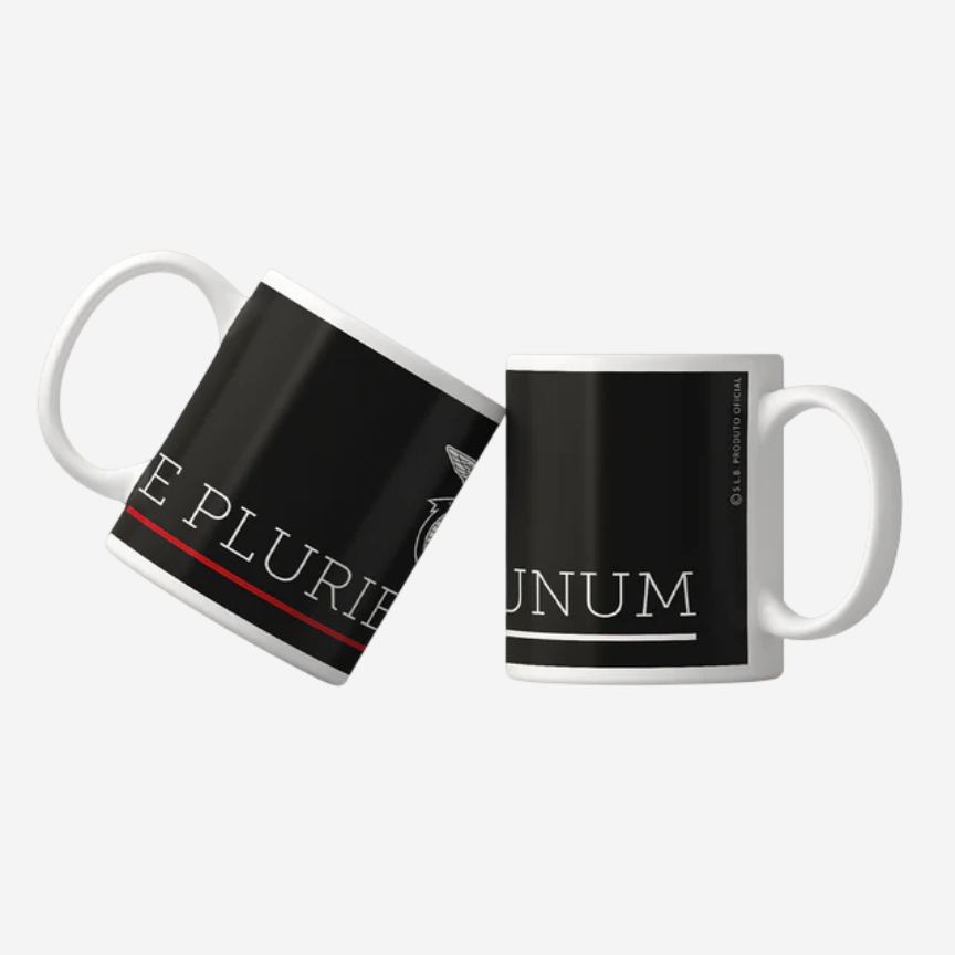 SL Benfica Black "E Pluribus Unum" Mug