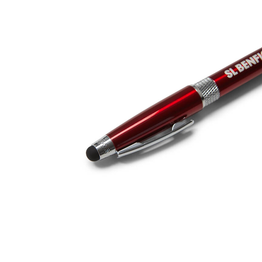 Red Touch Ballpoint Pen with Light