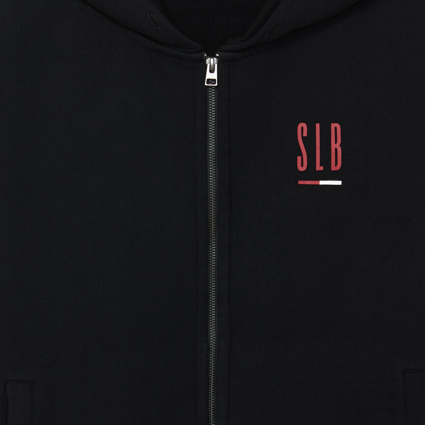 SLB Black Hooded Jacket