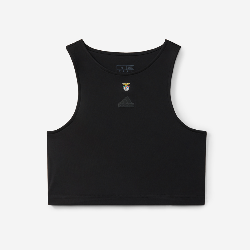 Sport Lisboa e Benfica x Adidas Black Crop Top