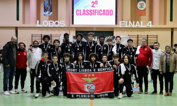 Equipa masculina Sub-16 de basquetebol do Benfica
