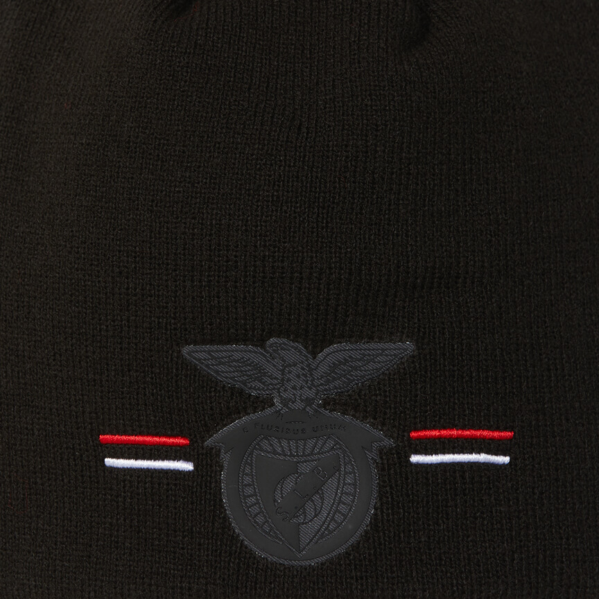  SL Benfica Emblem Black Beanie 