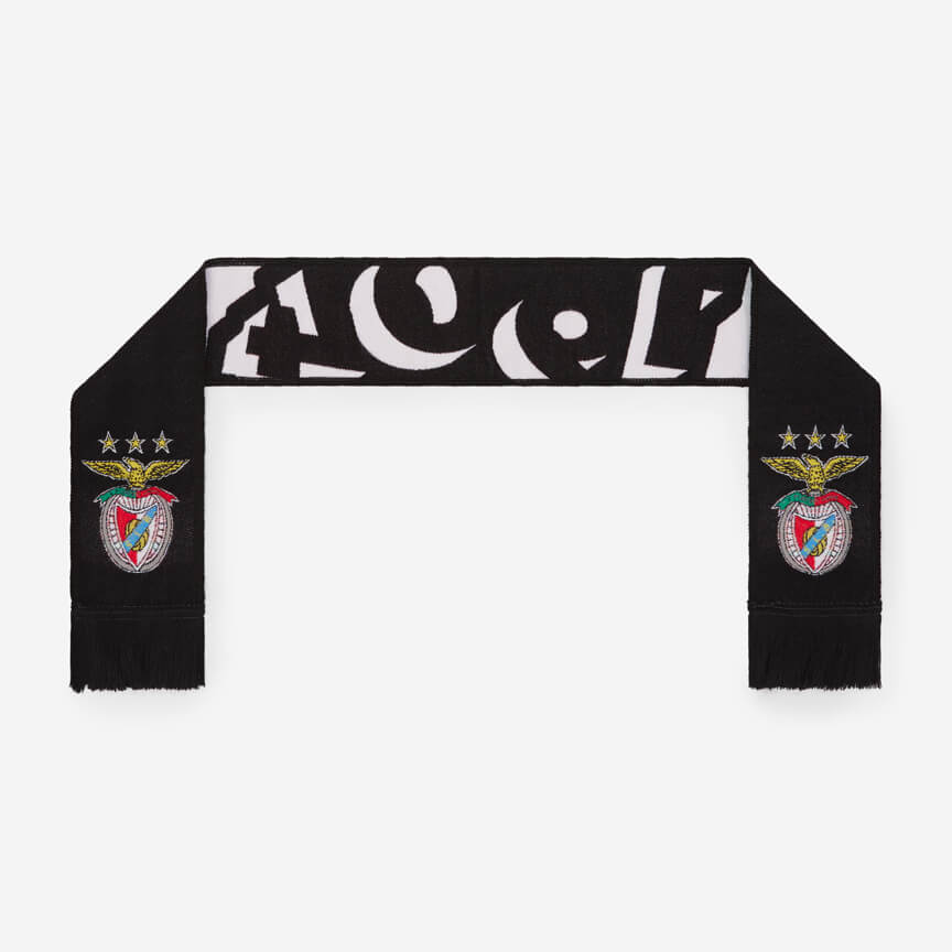 1904 SL Benfica Mini Black Scarf 