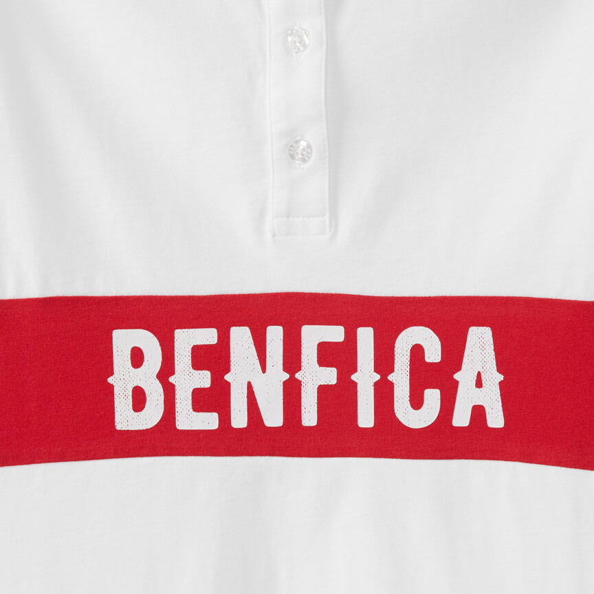 Benfica White Polo - Women