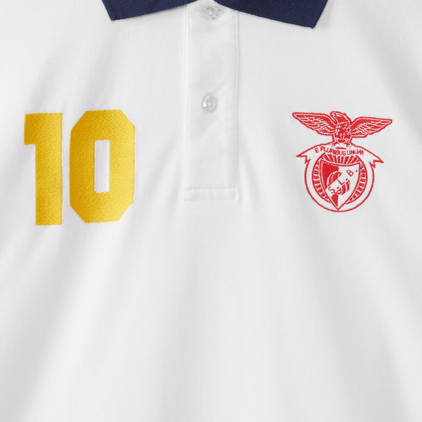 Benfica 10 Tricolor Polo