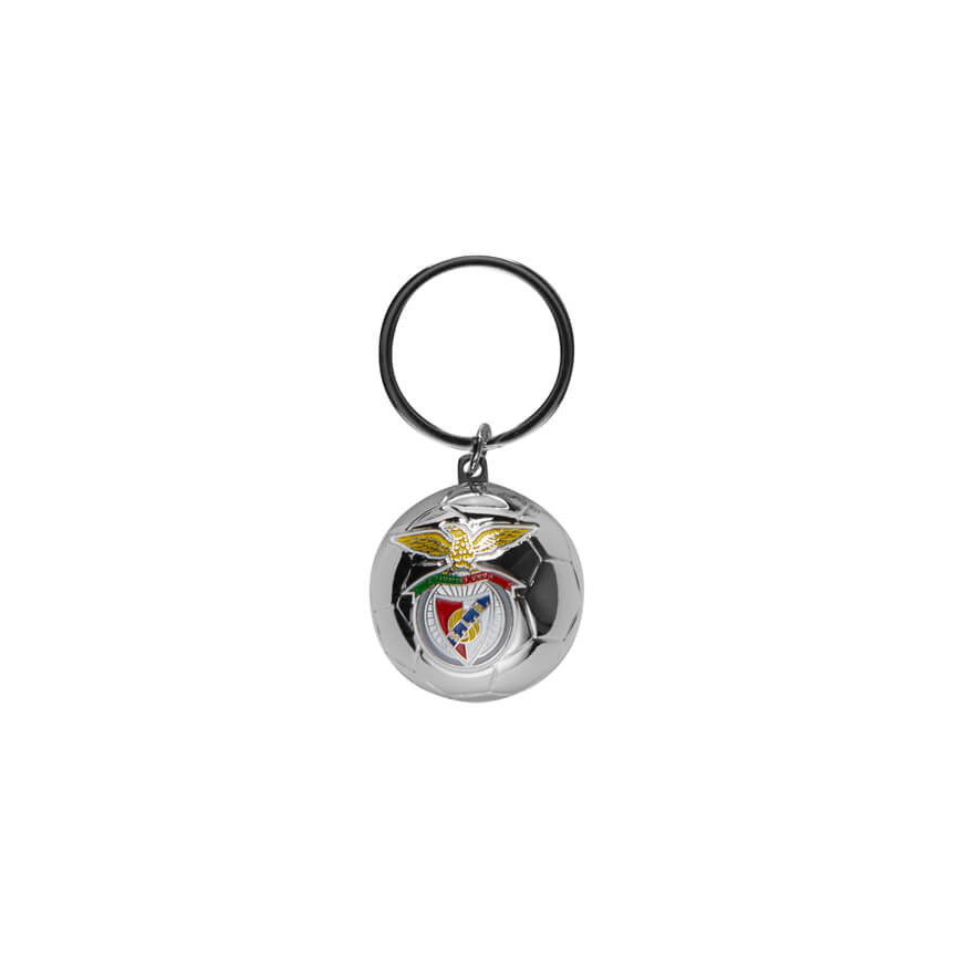 SL Benfica keyring with a ball