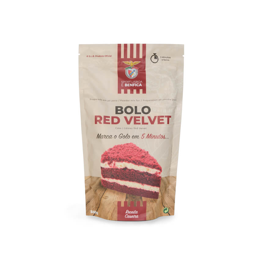 Benfica Red Velvet Cake - Homemade Recipe