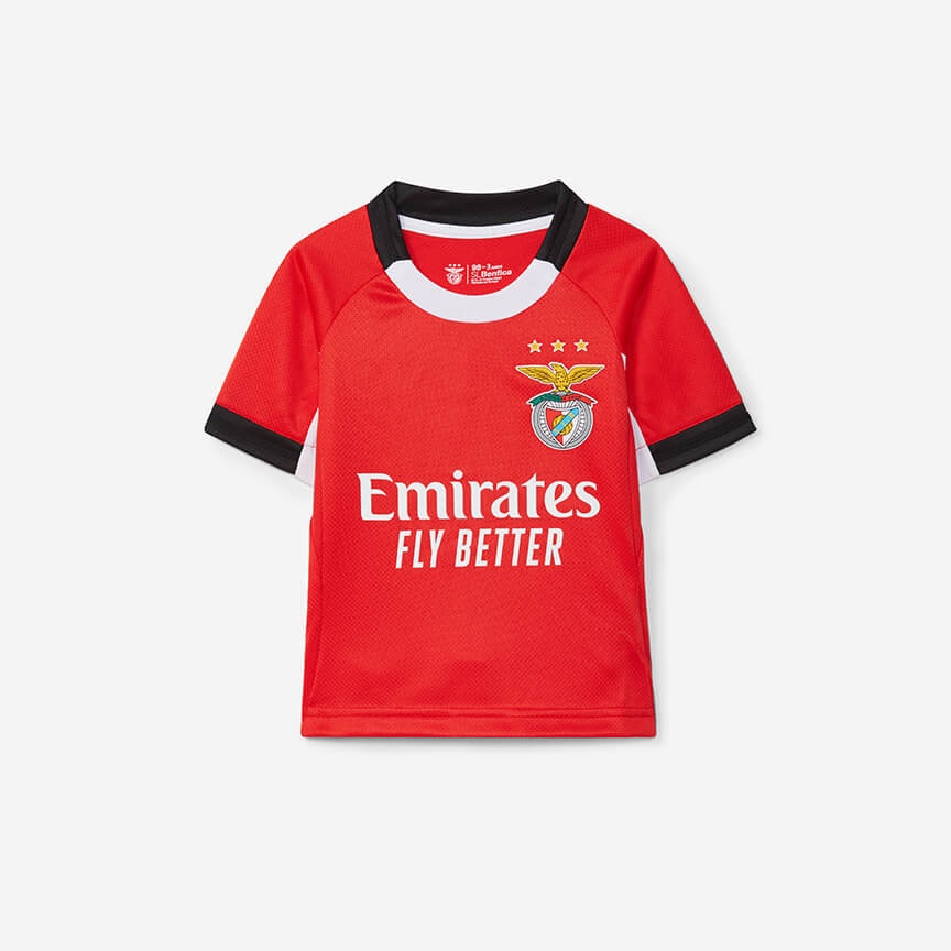 SL Benfica 2025-2026 Replica Home Jersey for Baby