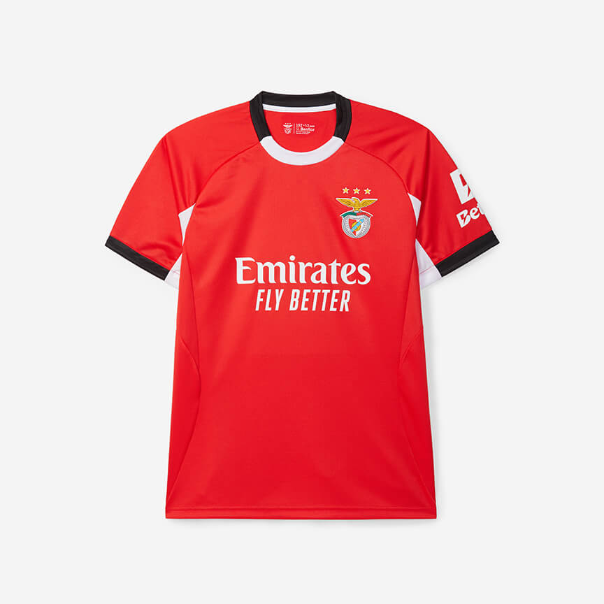 SL Benfica 2025-2026 Replica Home Jersey for Kids