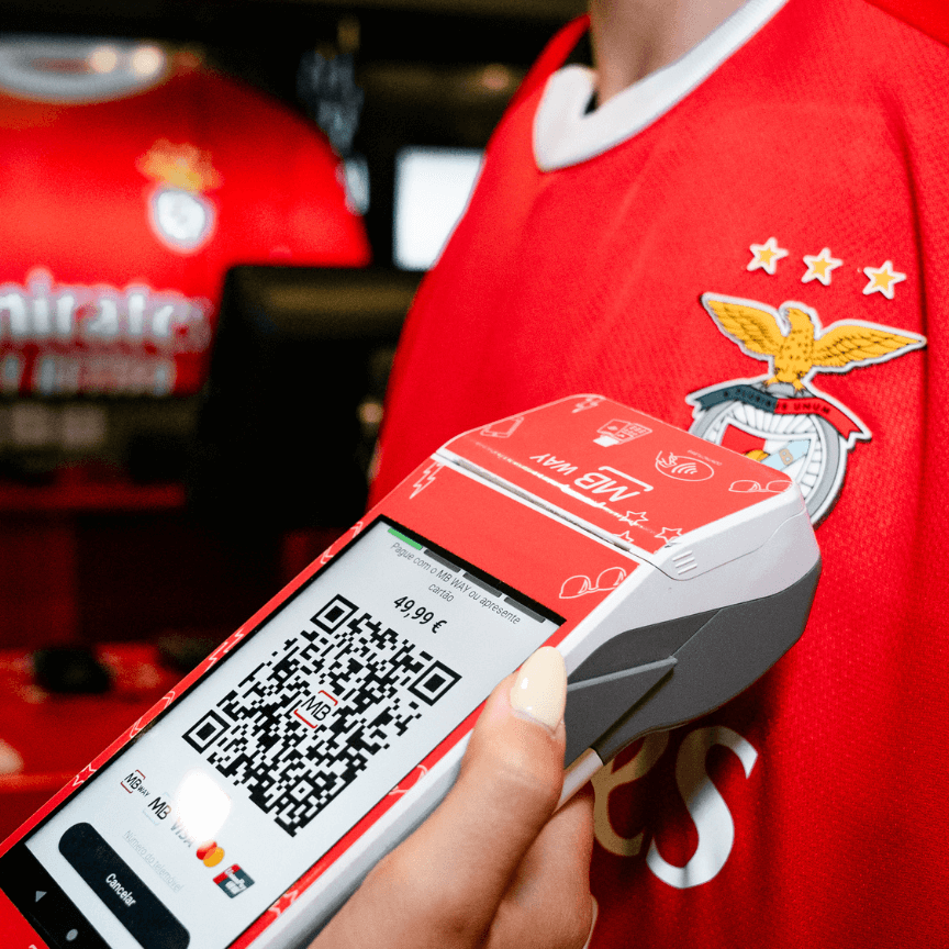 SL Benfica 2025-2026 Home Jersey Replica – MB Way Pulse