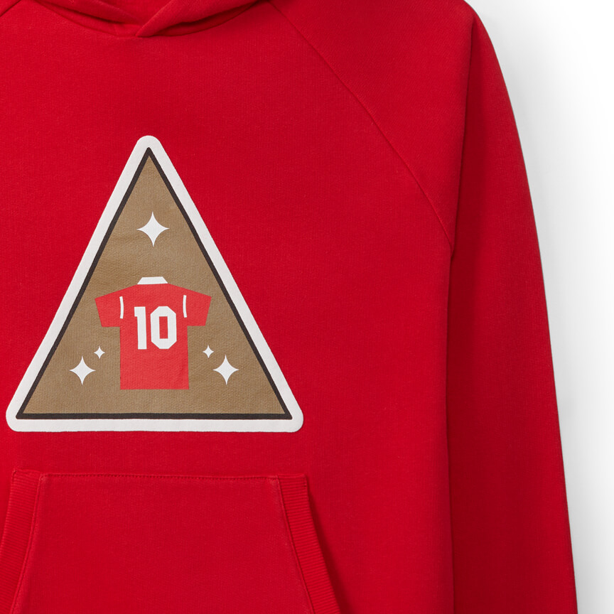 Benfica 10 Jersey Red Hoodie