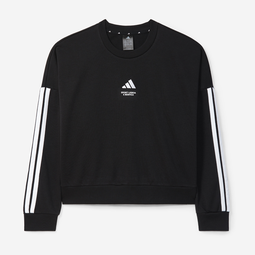 SL Benfica x Adidas Essentials Black Hoodie