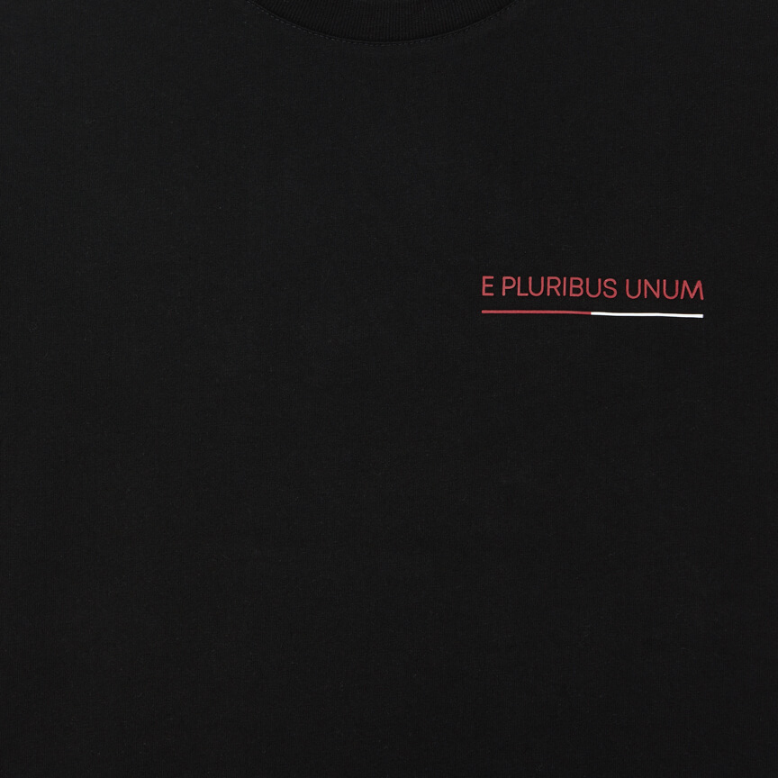 E Pluribus Unum Black T-shirt